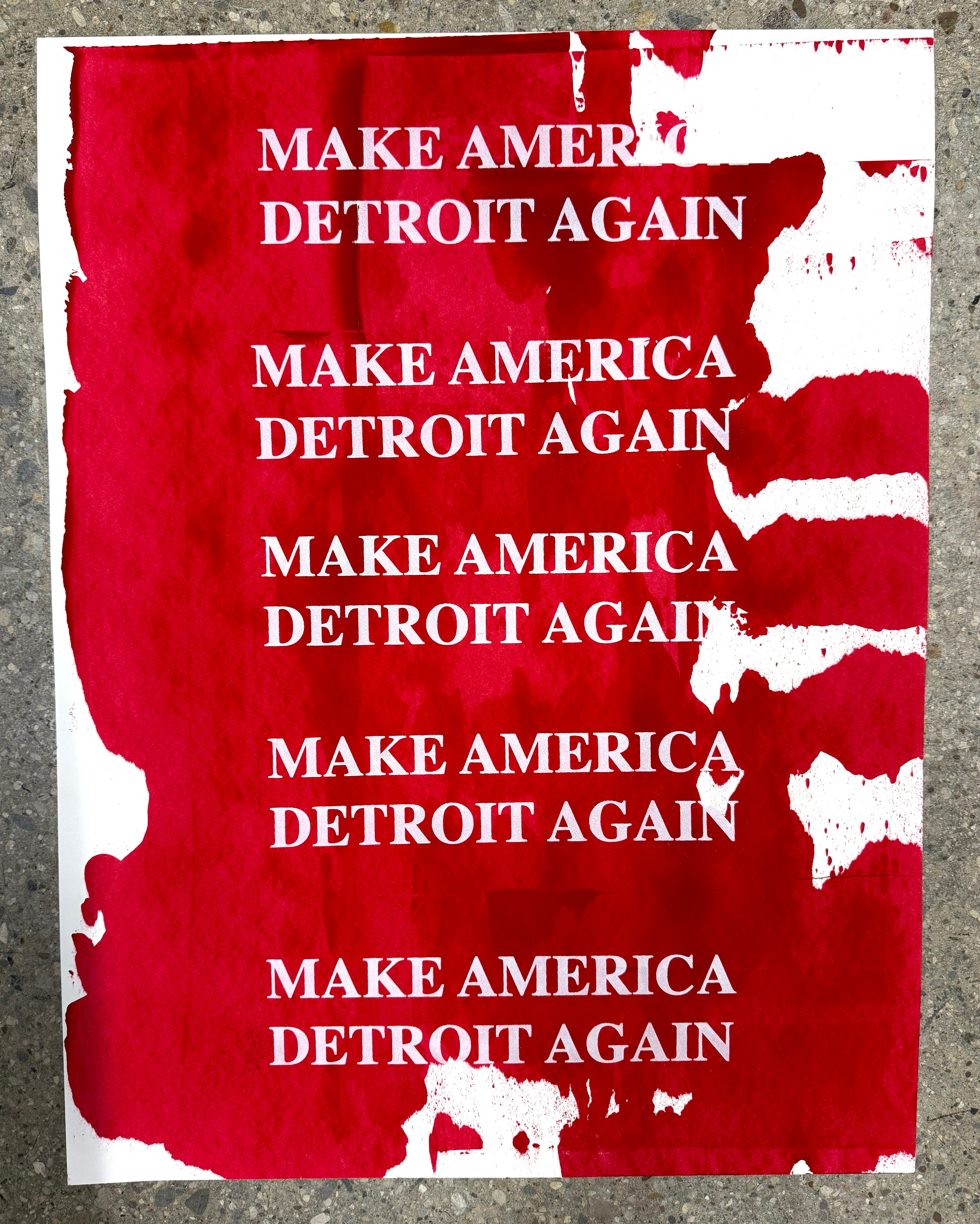 Make America Detroit Again (Limited Edition Print)