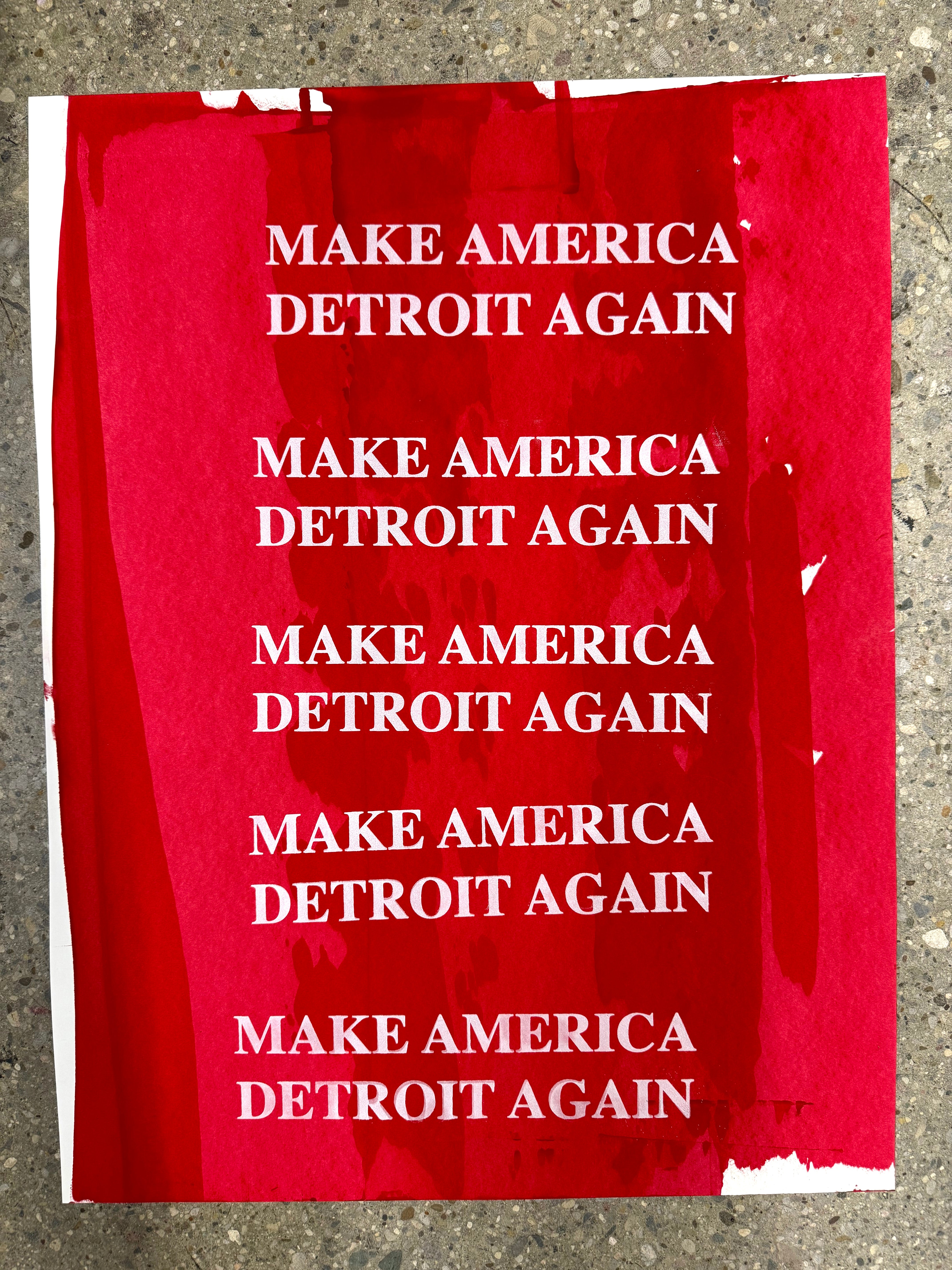Make America Detroit Again (Limited Edition Print)