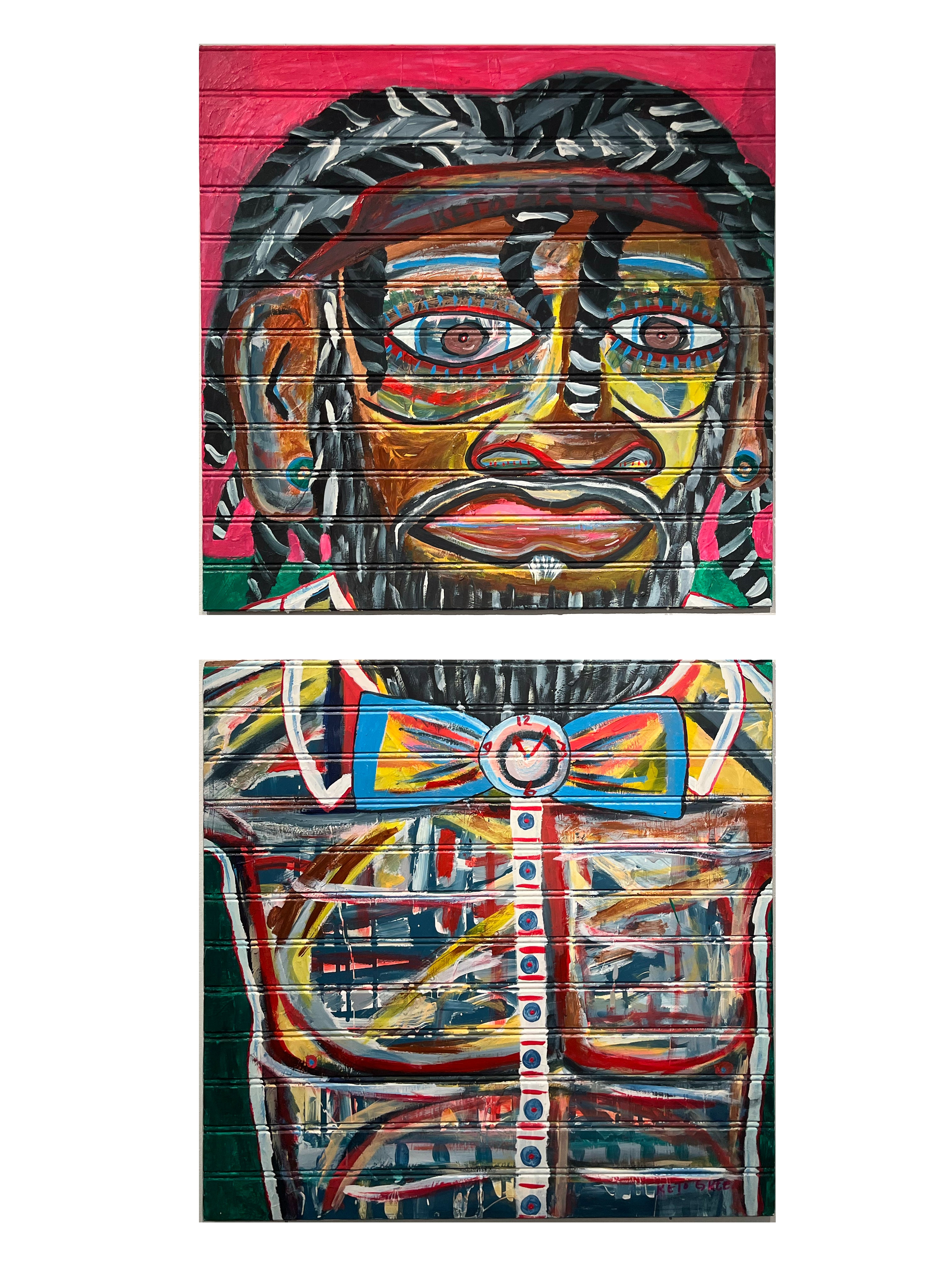 In  Loving Time (Diptych)