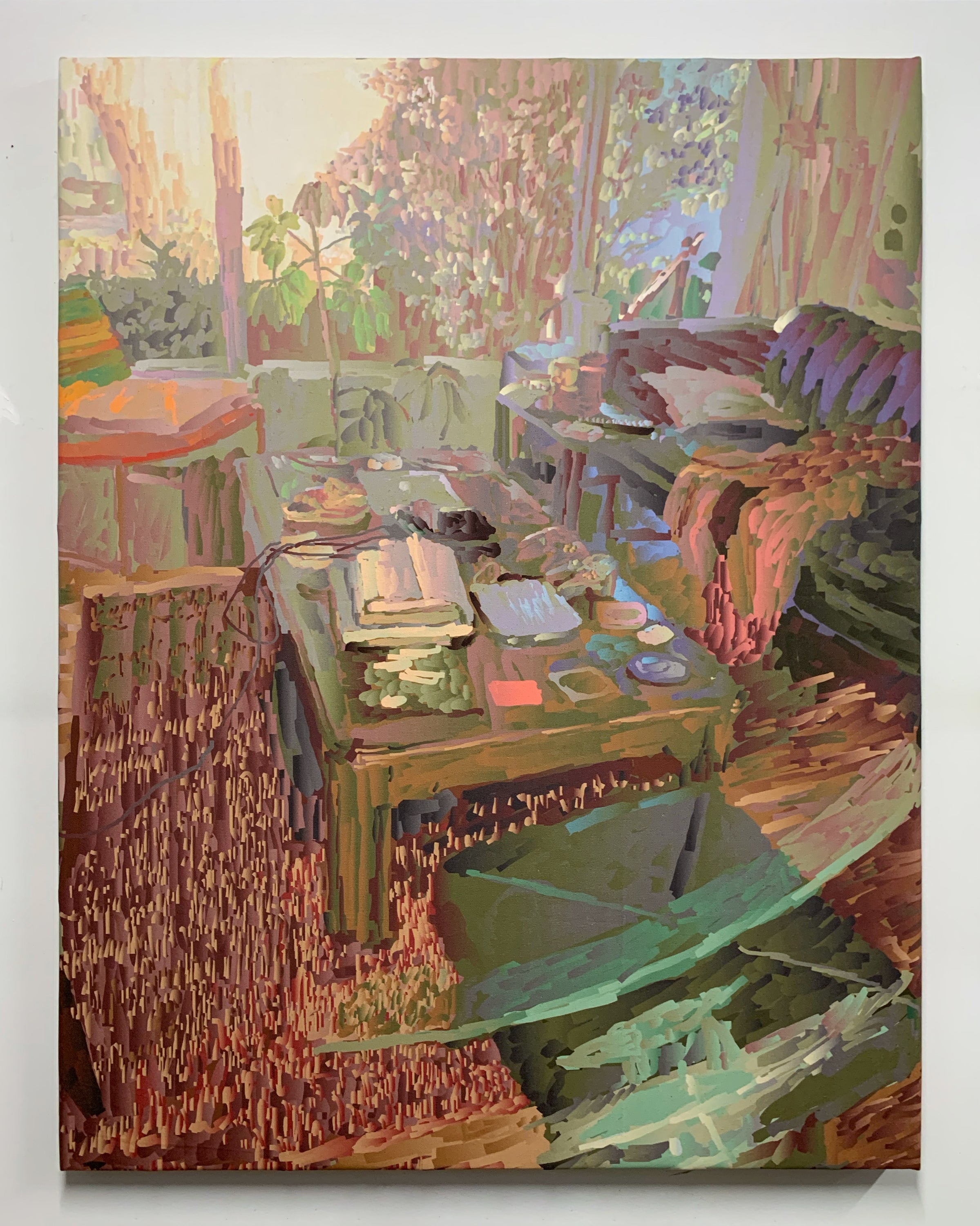 Living Room at Golden Hour