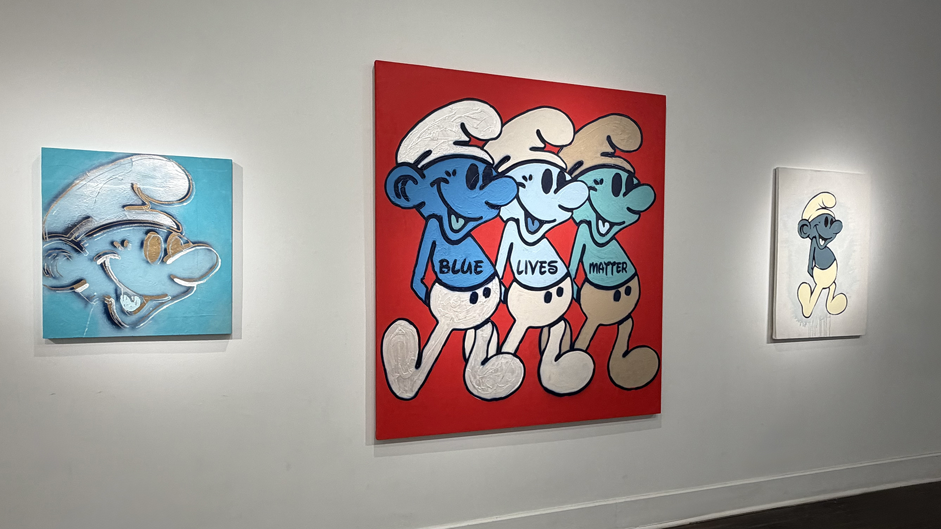 Blue Lives Matter (Red)