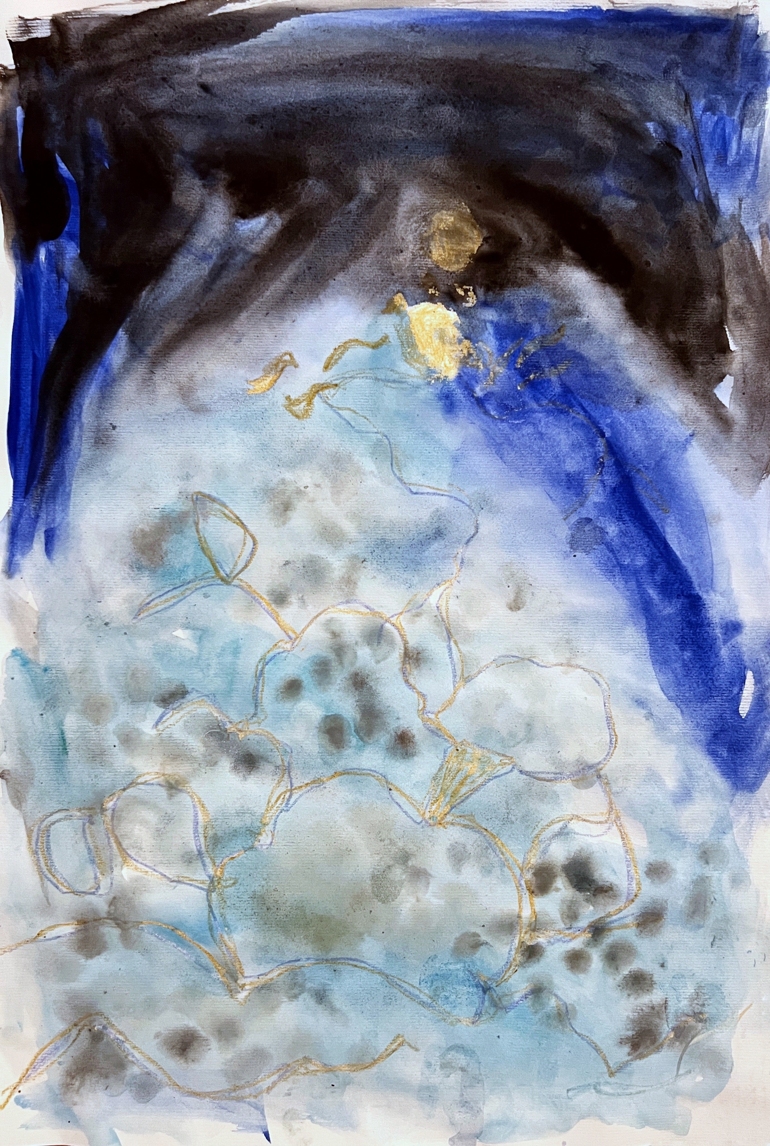 Painting of a Poem For a Witch