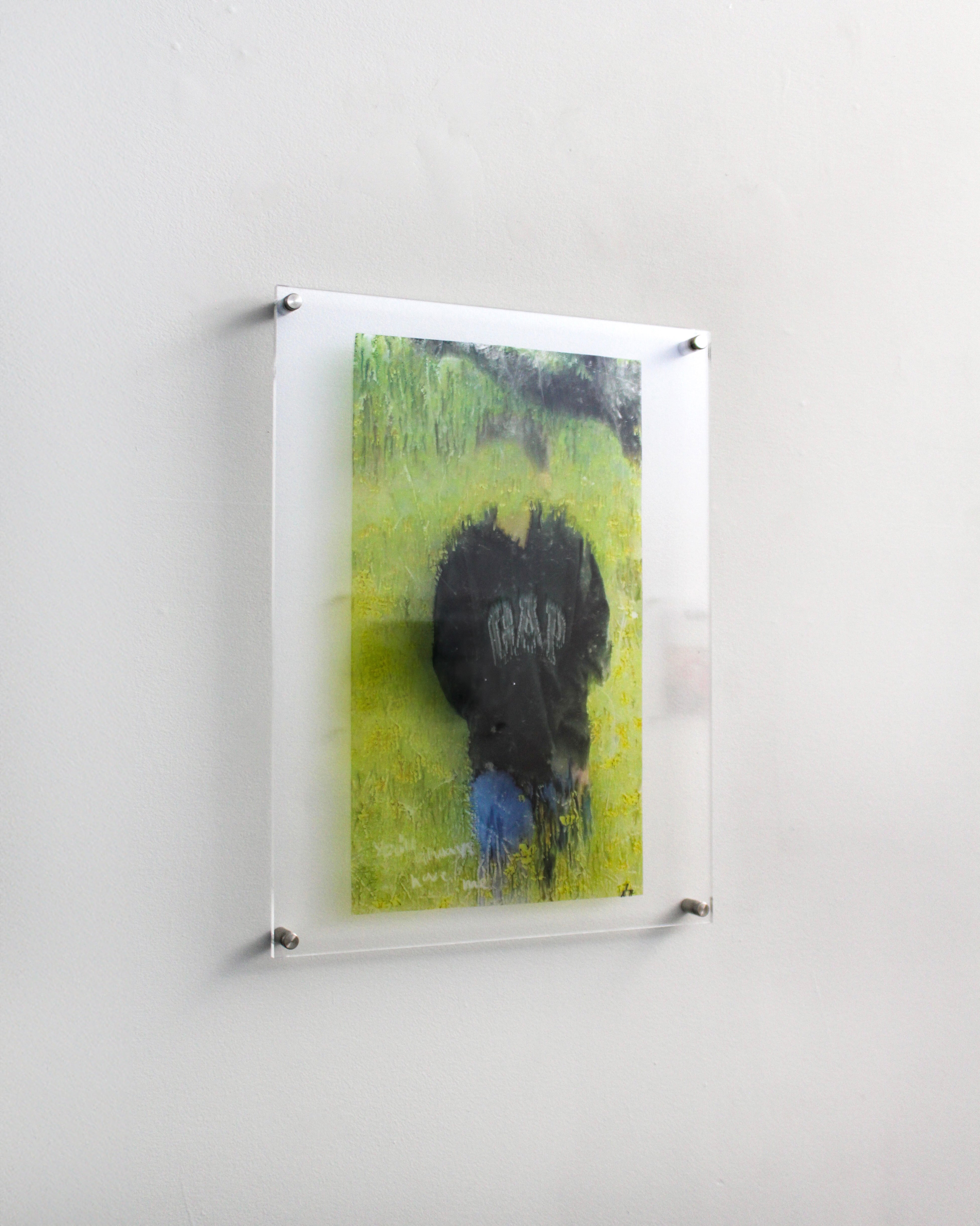 today in the warm light of the sunset, I don’t see it I just see the sunset