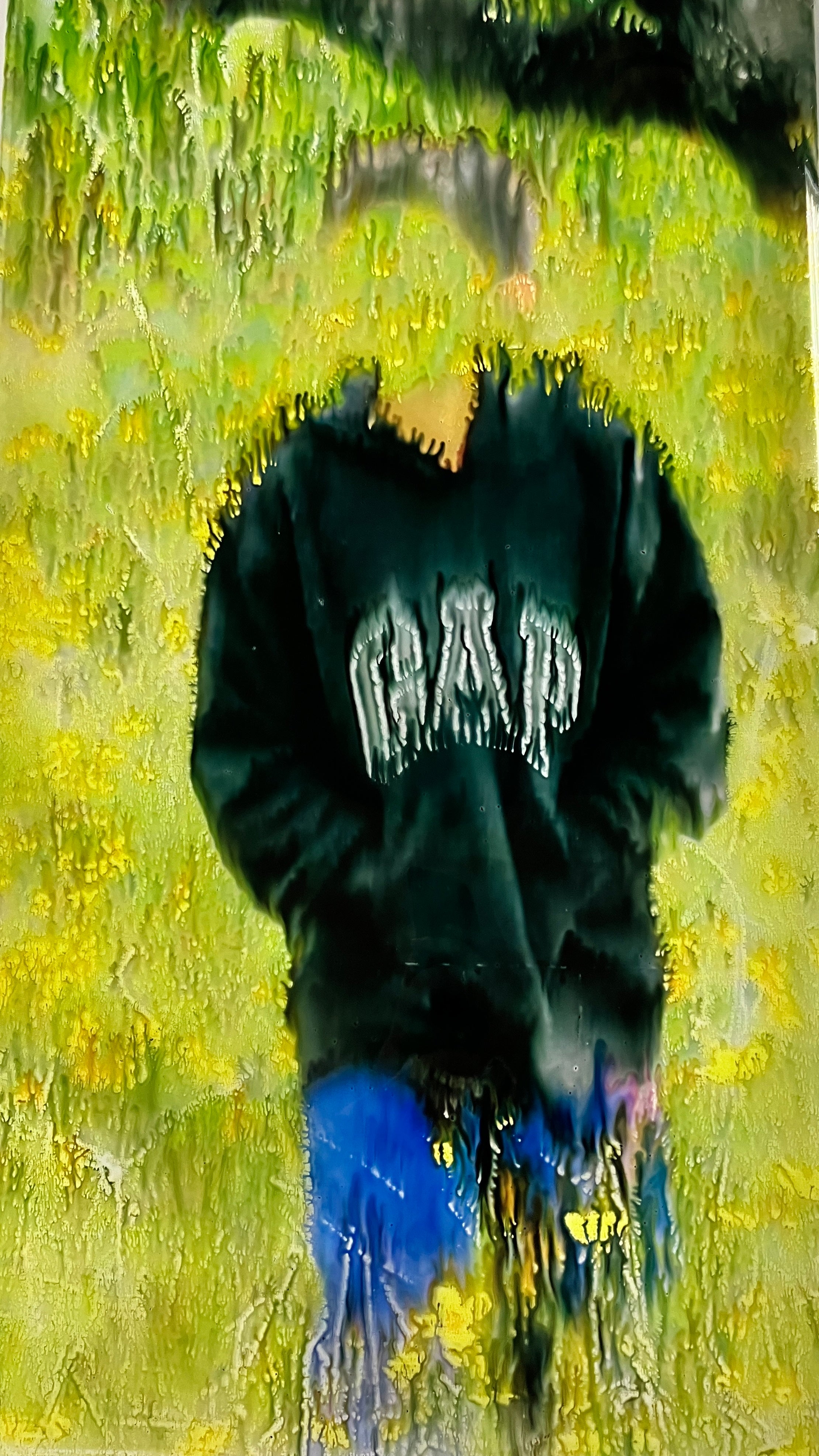 today in the warm light of the sunset, I don’t see it I just see the sunset