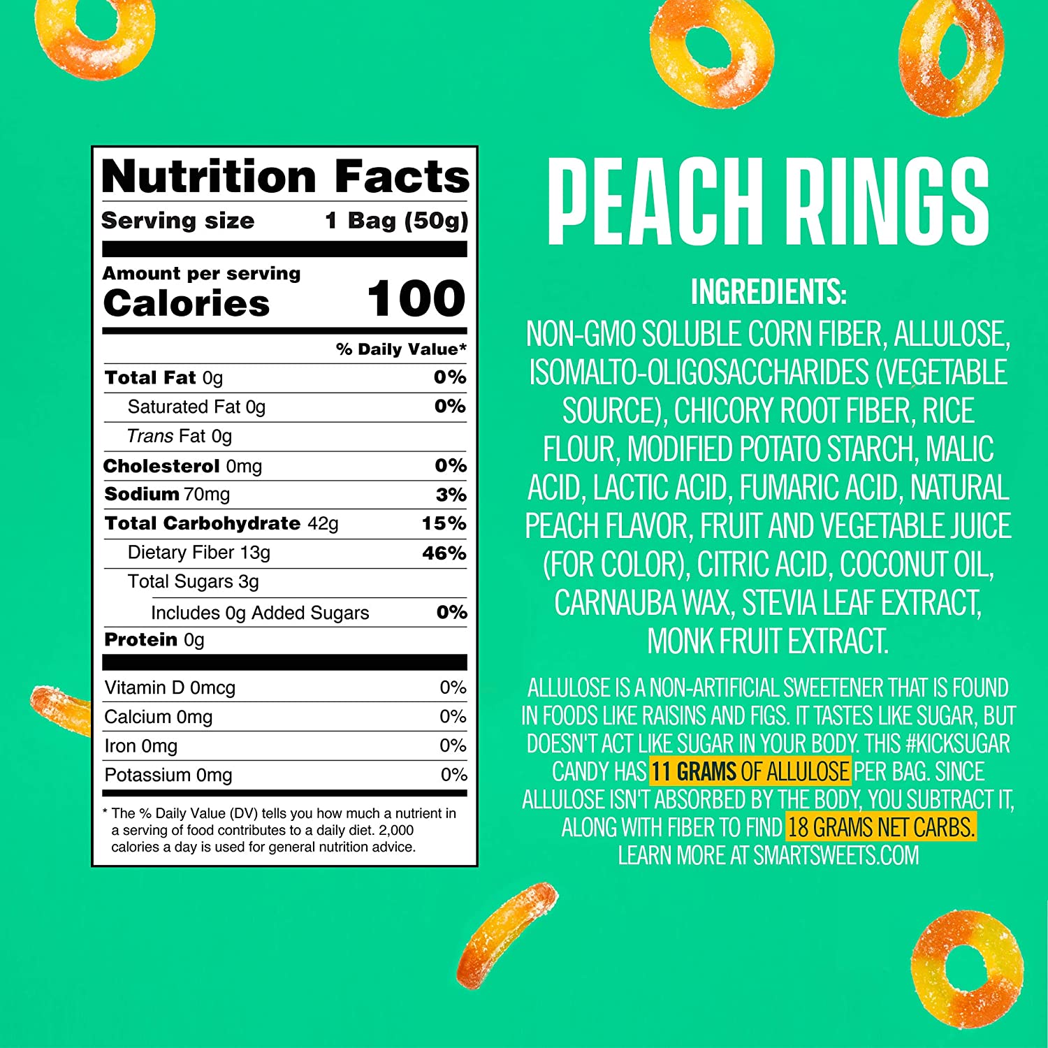 Smart Sweet Peach Rings