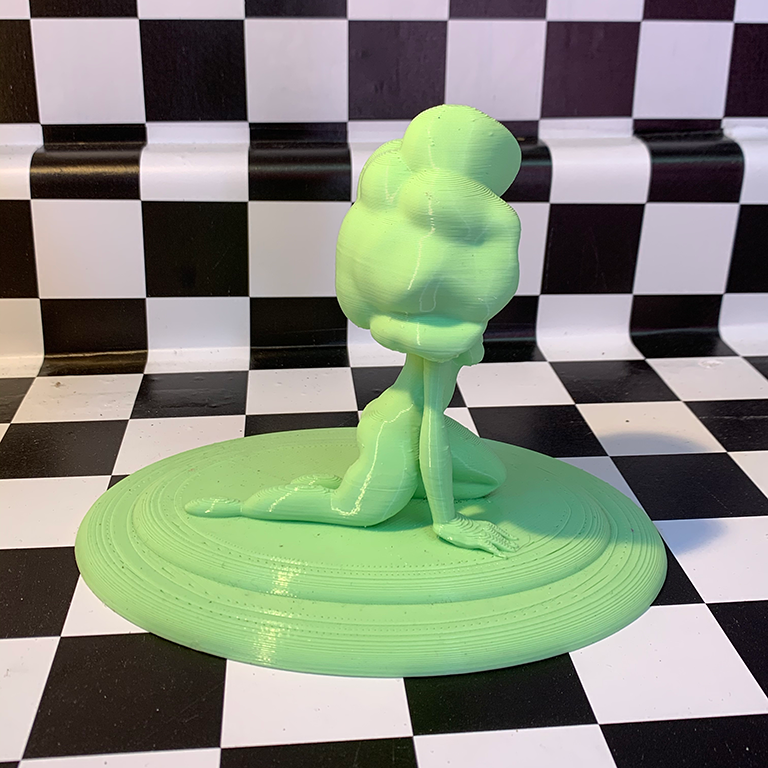 3D Printed Athena Sculpture