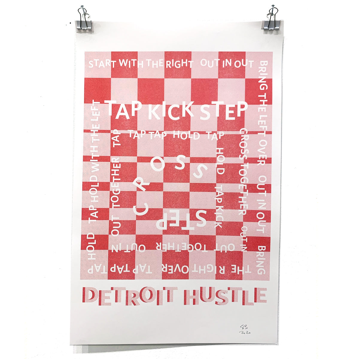 "DETROIT HUSTLE" Print