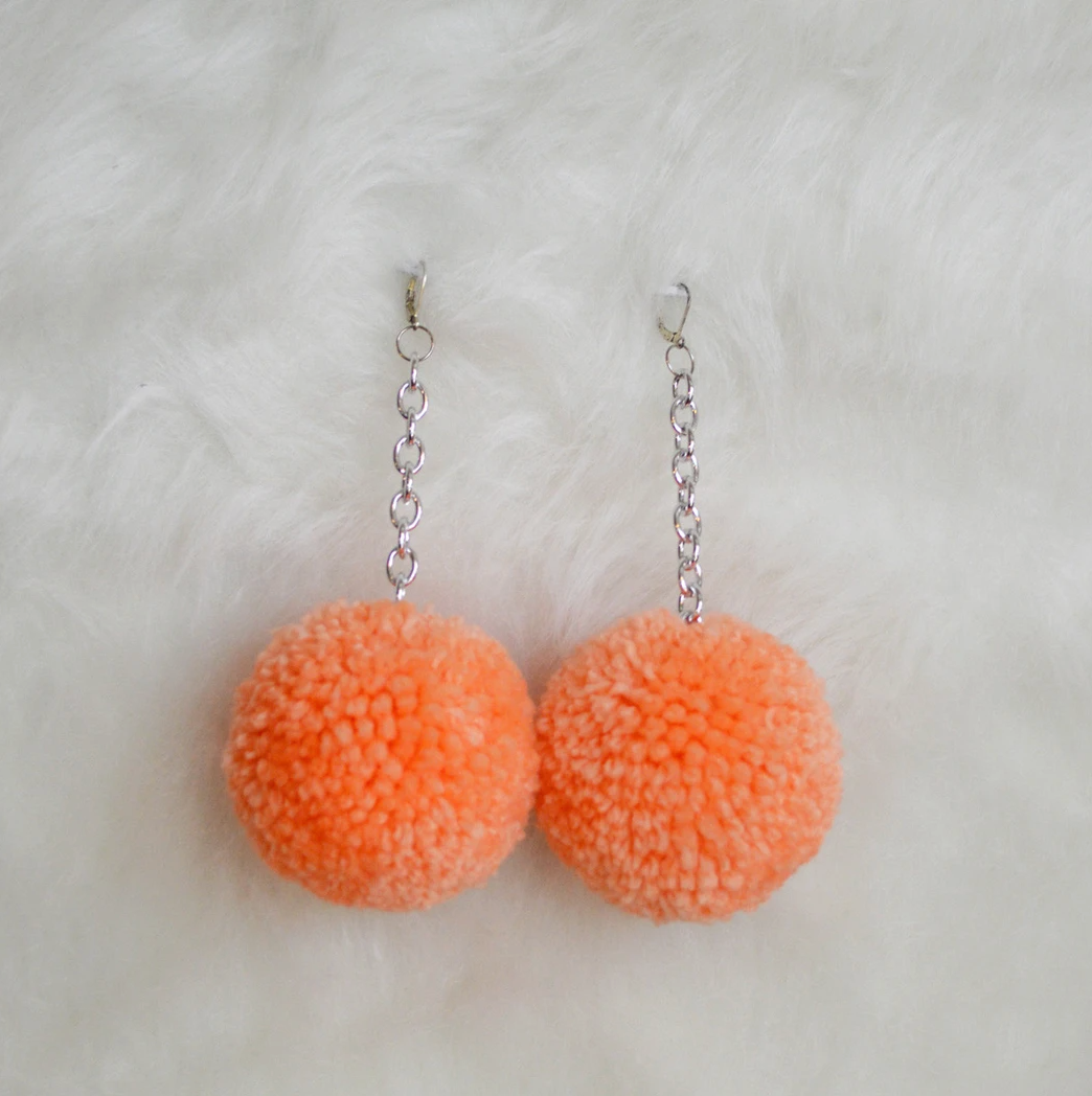 XL Pommie Earrings