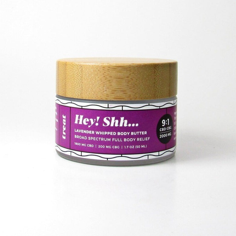 Hey! Shh Whipped Body Butter (Lavender)