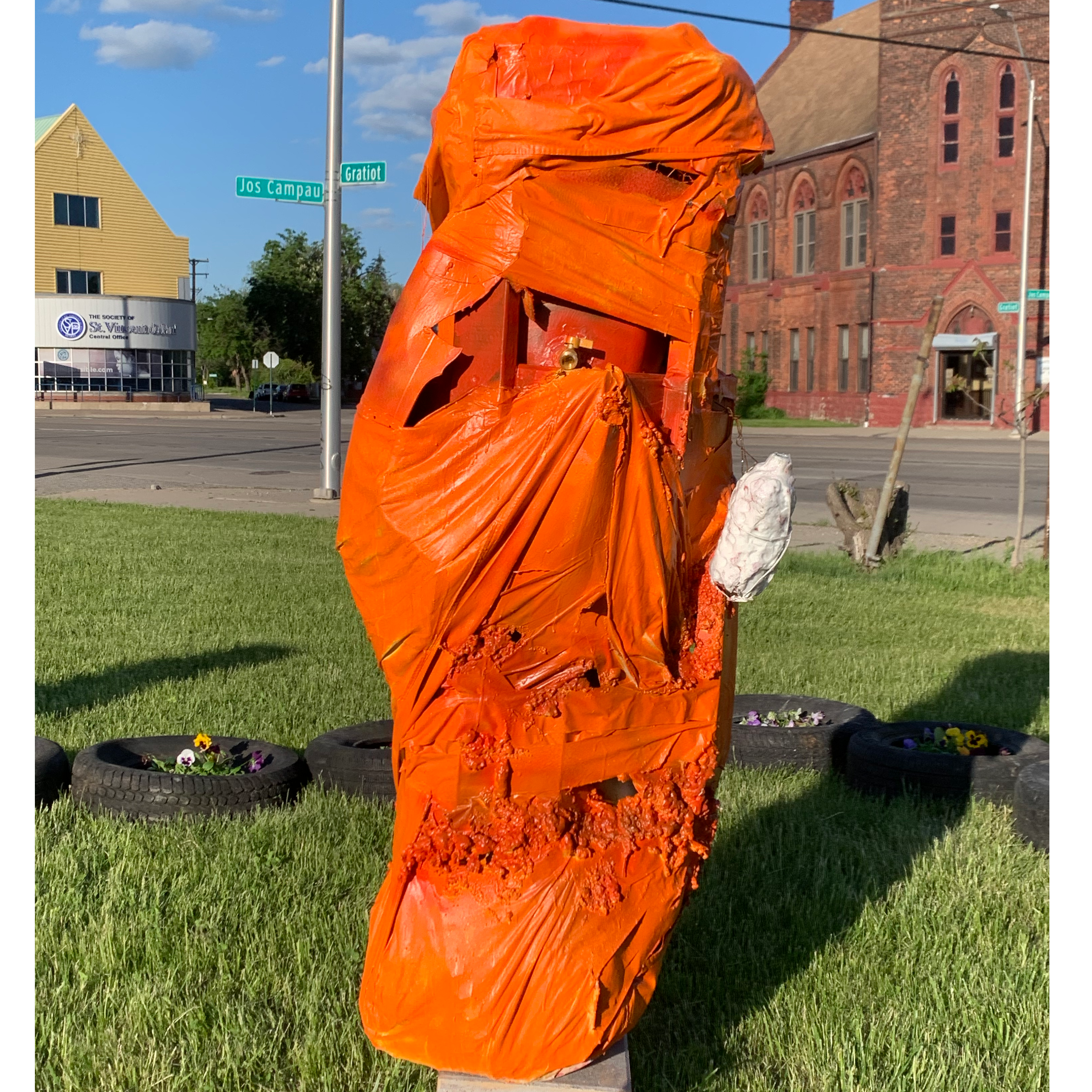 Orange Vessel + Water Jug