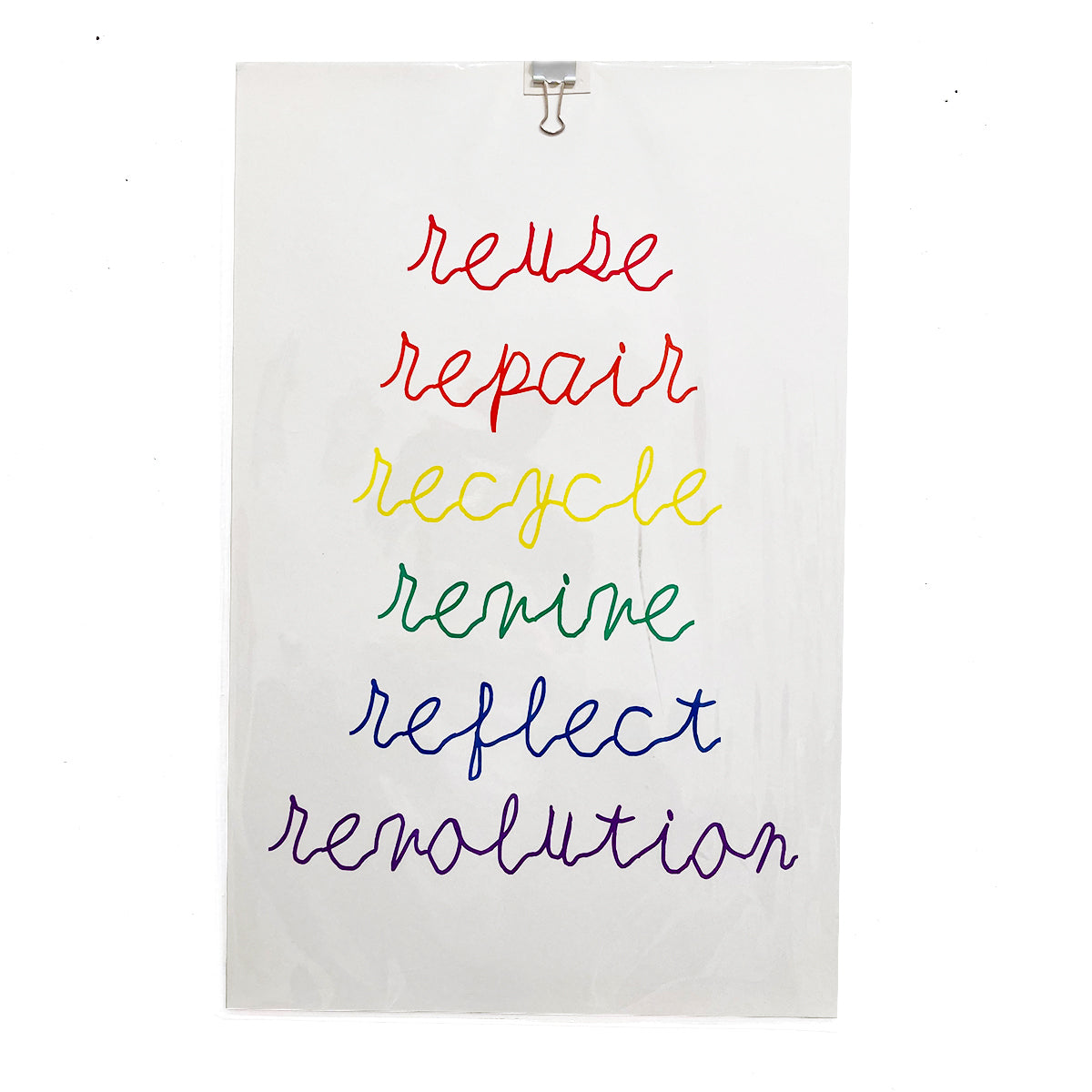 Waste Hierarchy Print