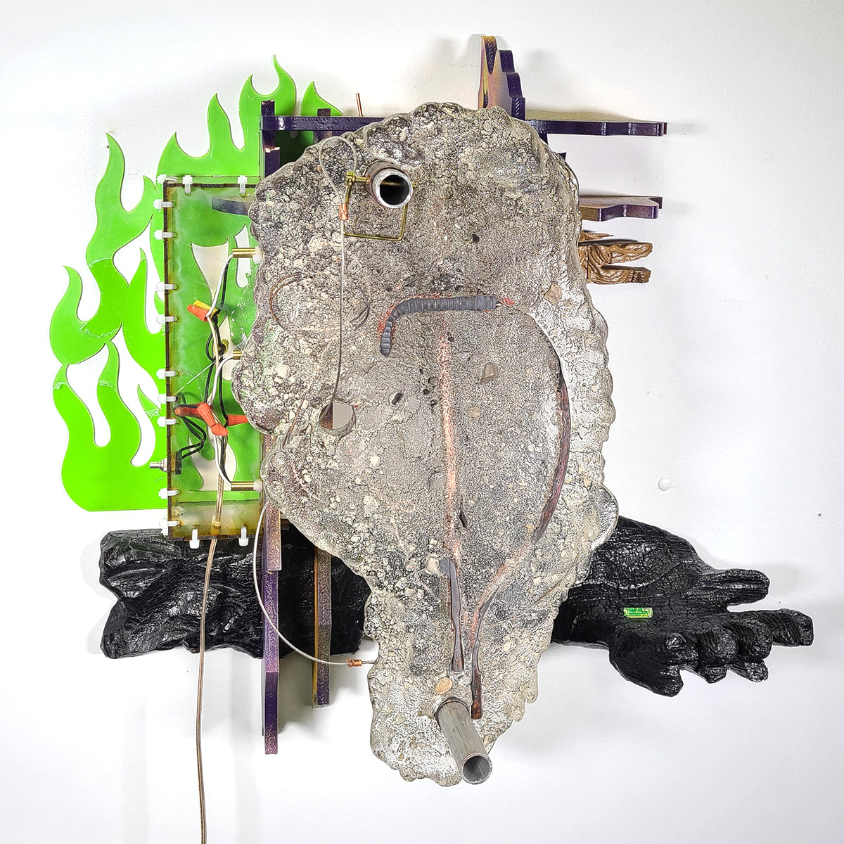 Burnt in Time, Sconce