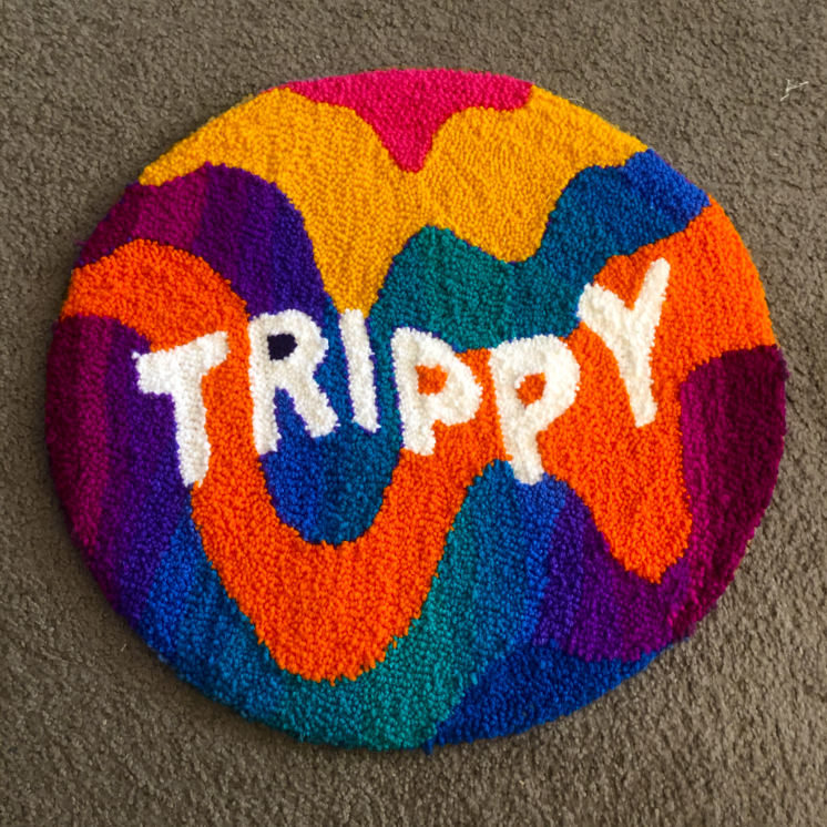 Trippy Handmade Rug